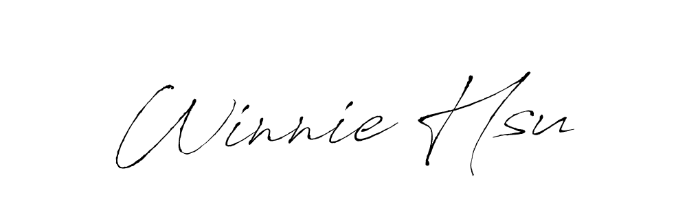 Make a beautiful signature design for name Winnie Hsu. Use this online signature maker to create a handwritten signature for free. Winnie Hsu signature style 6 images and pictures png