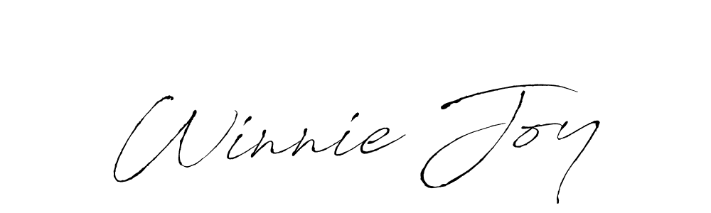How to make Winnie Joy name signature. Use Antro_Vectra style for creating short signs online. This is the latest handwritten sign. Winnie Joy signature style 6 images and pictures png