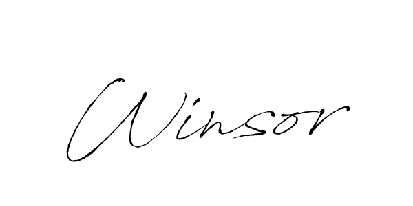 The best way (Antro_Vectra) to make a short signature is to pick only two or three words in your name. The name Winsor include a total of six letters. For converting this name. Winsor signature style 6 images and pictures png