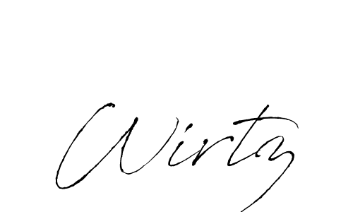 How to make Wirtz name signature. Use Antro_Vectra style for creating short signs online. This is the latest handwritten sign. Wirtz signature style 6 images and pictures png