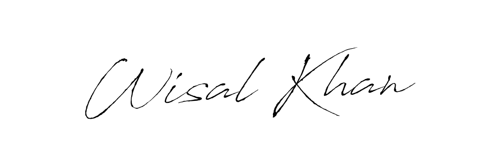 Also we have Wisal Khan name is the best signature style. Create professional handwritten signature collection using Antro_Vectra autograph style. Wisal Khan signature style 6 images and pictures png