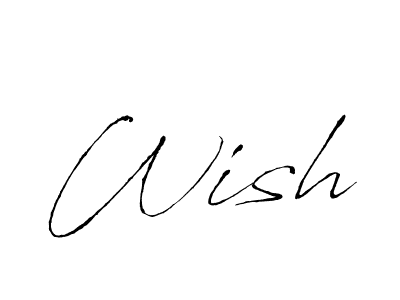 You should practise on your own different ways (Antro_Vectra) to write your name (Wish) in signature. don't let someone else do it for you. Wish signature style 6 images and pictures png