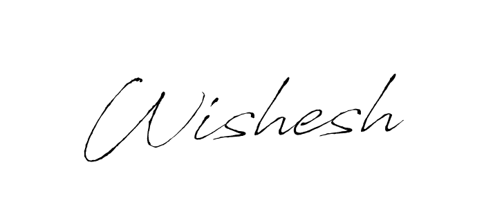 Wishesh stylish signature style. Best Handwritten Sign (Antro_Vectra) for my name. Handwritten Signature Collection Ideas for my name Wishesh. Wishesh signature style 6 images and pictures png