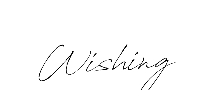 You should practise on your own different ways (Antro_Vectra) to write your name (Wishing) in signature. don't let someone else do it for you. Wishing signature style 6 images and pictures png