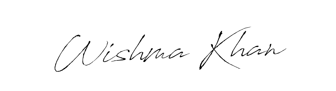 Also You can easily find your signature by using the search form. We will create Wishma Khan name handwritten signature images for you free of cost using Antro_Vectra sign style. Wishma Khan signature style 6 images and pictures png