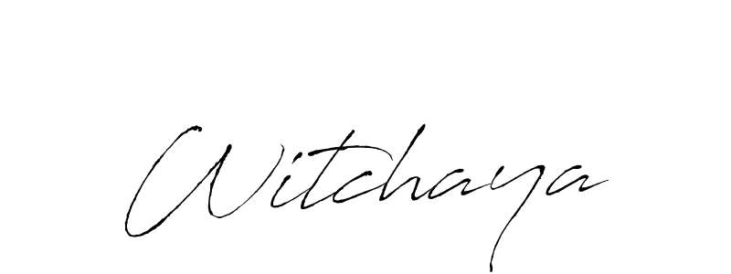 Antro_Vectra is a professional signature style that is perfect for those who want to add a touch of class to their signature. It is also a great choice for those who want to make their signature more unique. Get Witchaya name to fancy signature for free. Witchaya signature style 6 images and pictures png