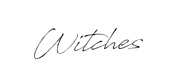 Create a beautiful signature design for name Witches. With this signature (Antro_Vectra) fonts, you can make a handwritten signature for free. Witches signature style 6 images and pictures png