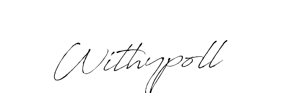 How to make Withypoll name signature. Use Antro_Vectra style for creating short signs online. This is the latest handwritten sign. Withypoll signature style 6 images and pictures png