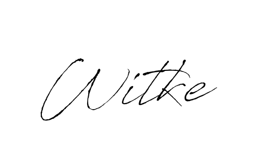 Make a short Witke signature style. Manage your documents anywhere anytime using Antro_Vectra. Create and add eSignatures, submit forms, share and send files easily. Witke signature style 6 images and pictures png