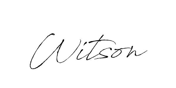 Once you've used our free online signature maker to create your best signature Antro_Vectra style, it's time to enjoy all of the benefits that Witson name signing documents. Witson signature style 6 images and pictures png