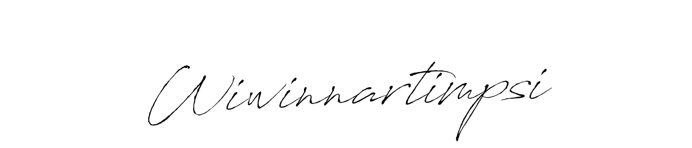 Use a signature maker to create a handwritten signature online. With this signature software, you can design (Antro_Vectra) your own signature for name Wiwinnartimpsi. Wiwinnartimpsi signature style 6 images and pictures png