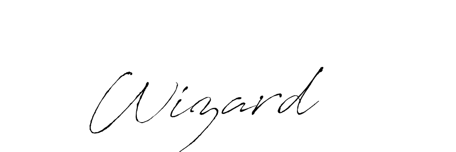 Wizard    stylish signature style. Best Handwritten Sign (Antro_Vectra) for my name. Handwritten Signature Collection Ideas for my name Wizard   . Wizard    signature style 6 images and pictures png