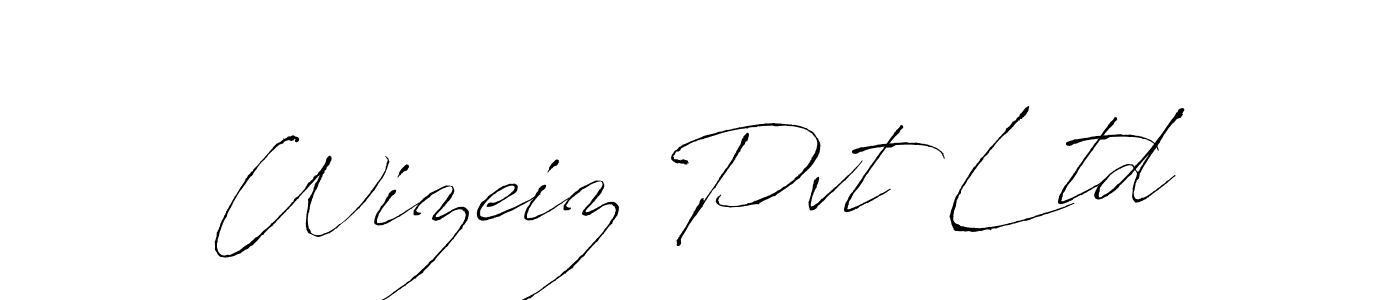 Similarly Antro_Vectra is the best handwritten signature design. Signature creator online .You can use it as an online autograph creator for name Wizeiz Pvt Ltd. Wizeiz Pvt Ltd signature style 6 images and pictures png