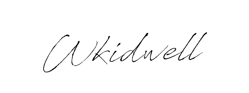 Make a beautiful signature design for name Wkidwell. With this signature (Antro_Vectra) style, you can create a handwritten signature for free. Wkidwell signature style 6 images and pictures png
