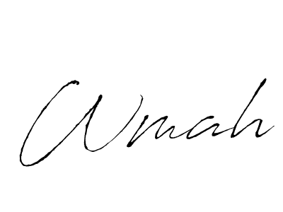 Wmah stylish signature style. Best Handwritten Sign (Antro_Vectra) for my name. Handwritten Signature Collection Ideas for my name Wmah. Wmah signature style 6 images and pictures png