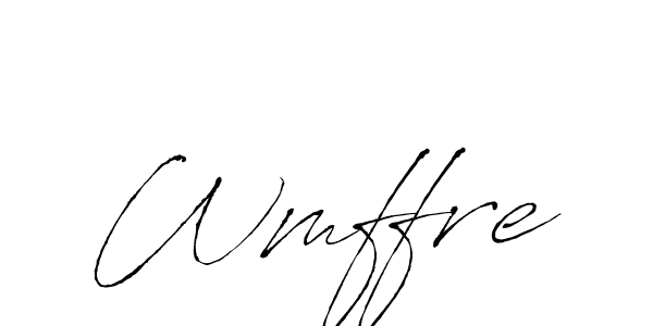 How to make Wmffre name signature. Use Antro_Vectra style for creating short signs online. This is the latest handwritten sign. Wmffre signature style 6 images and pictures png