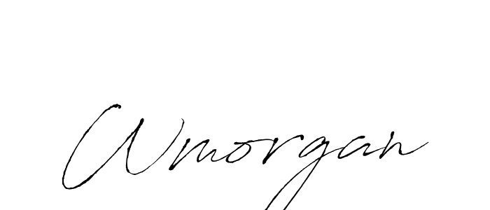 It looks lik you need a new signature style for name Wmorgan. Design unique handwritten (Antro_Vectra) signature with our free signature maker in just a few clicks. Wmorgan signature style 6 images and pictures png