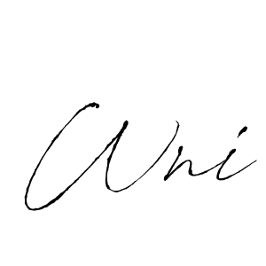 Wni stylish signature style. Best Handwritten Sign (Antro_Vectra) for my name. Handwritten Signature Collection Ideas for my name Wni. Wni signature style 6 images and pictures png