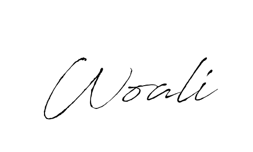 This is the best signature style for the Woali name. Also you like these signature font (Antro_Vectra). Mix name signature. Woali signature style 6 images and pictures png