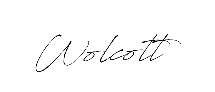 Make a beautiful signature design for name Wolcott. Use this online signature maker to create a handwritten signature for free. Wolcott signature style 6 images and pictures png