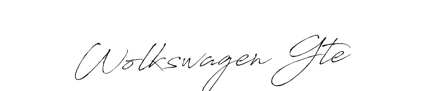 Use a signature maker to create a handwritten signature online. With this signature software, you can design (Antro_Vectra) your own signature for name Wolkswagen Gte. Wolkswagen Gte signature style 6 images and pictures png