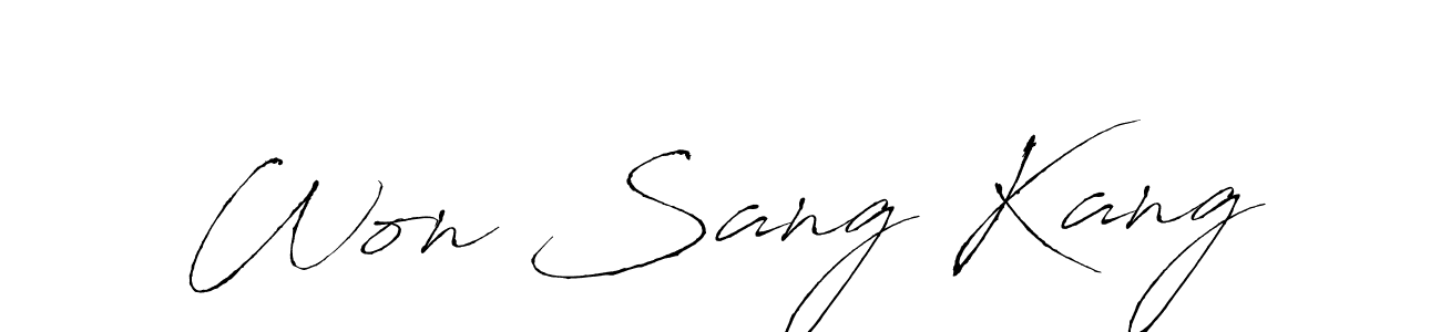 You can use this online signature creator to create a handwritten signature for the name Won Sang Kang. This is the best online autograph maker. Won Sang Kang signature style 6 images and pictures png