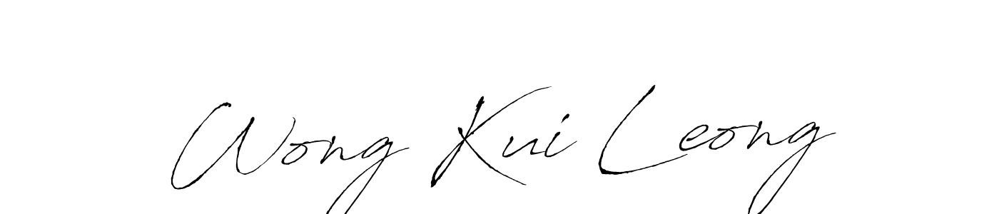 How to Draw Wong Kui Leong signature style? Antro_Vectra is a latest design signature styles for name Wong Kui Leong. Wong Kui Leong signature style 6 images and pictures png