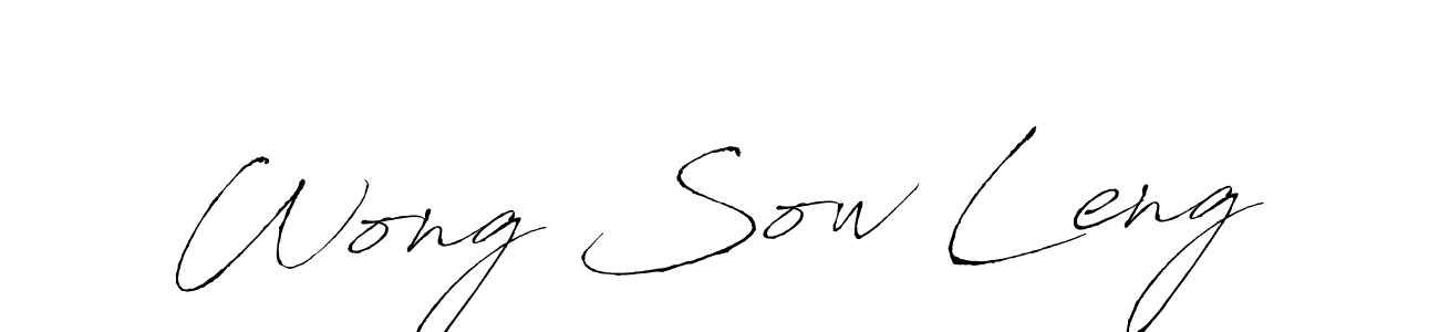 Also You can easily find your signature by using the search form. We will create Wong Sow Leng name handwritten signature images for you free of cost using Antro_Vectra sign style. Wong Sow Leng signature style 6 images and pictures png