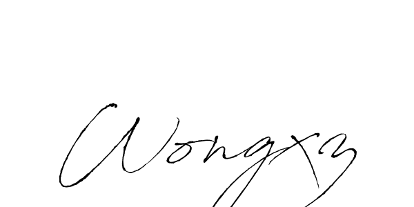 Once you've used our free online signature maker to create your best signature Antro_Vectra style, it's time to enjoy all of the benefits that Wongxz name signing documents. Wongxz signature style 6 images and pictures png