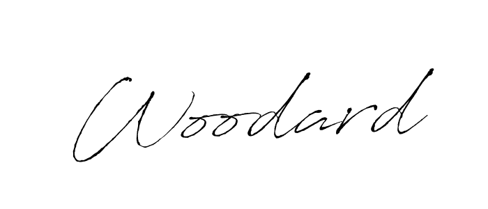 Woodard stylish signature style. Best Handwritten Sign (Antro_Vectra) for my name. Handwritten Signature Collection Ideas for my name Woodard. Woodard signature style 6 images and pictures png