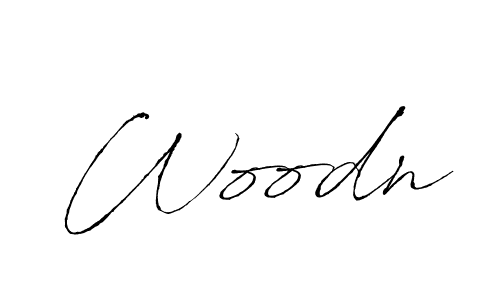 How to make Woodn name signature. Use Antro_Vectra style for creating short signs online. This is the latest handwritten sign. Woodn signature style 6 images and pictures png