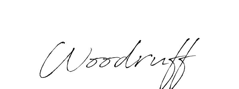 You should practise on your own different ways (Antro_Vectra) to write your name (Woodruff) in signature. don't let someone else do it for you. Woodruff signature style 6 images and pictures png