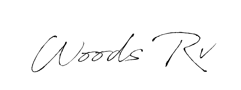 You should practise on your own different ways (Antro_Vectra) to write your name (Woods Rv) in signature. don't let someone else do it for you. Woods Rv signature style 6 images and pictures png
