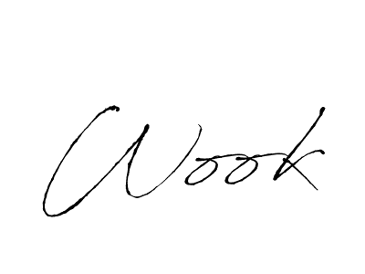 How to Draw Wook signature style? Antro_Vectra is a latest design signature styles for name Wook. Wook signature style 6 images and pictures png