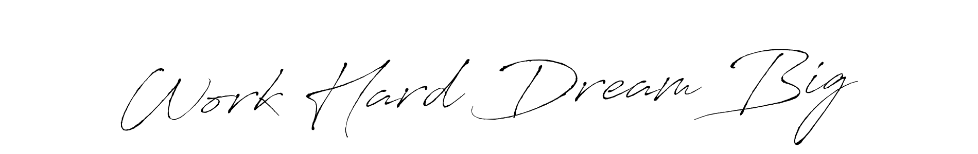 How to Draw Work Hard Dream Big signature style? Antro_Vectra is a latest design signature styles for name Work Hard Dream Big. Work Hard Dream Big signature style 6 images and pictures png