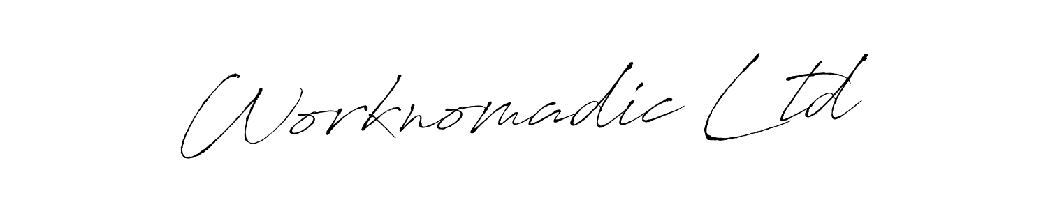 Here are the top 10 professional signature styles for the name Worknomadic Ltd. These are the best autograph styles you can use for your name. Worknomadic Ltd signature style 6 images and pictures png