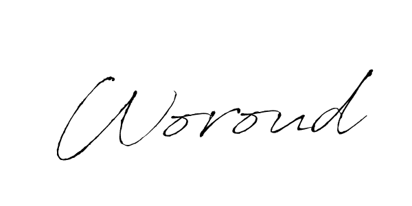 Here are the top 10 professional signature styles for the name Woroud. These are the best autograph styles you can use for your name. Woroud signature style 6 images and pictures png