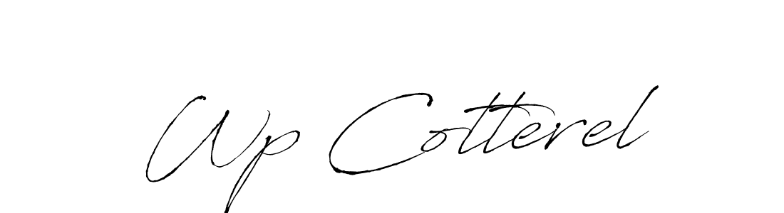How to make Wp Cotterel signature? Antro_Vectra is a professional autograph style. Create handwritten signature for Wp Cotterel name. Wp Cotterel signature style 6 images and pictures png
