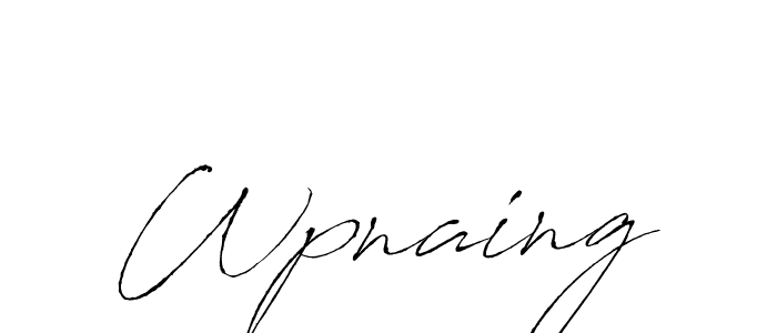 How to Draw Wpnaing signature style? Antro_Vectra is a latest design signature styles for name Wpnaing. Wpnaing signature style 6 images and pictures png