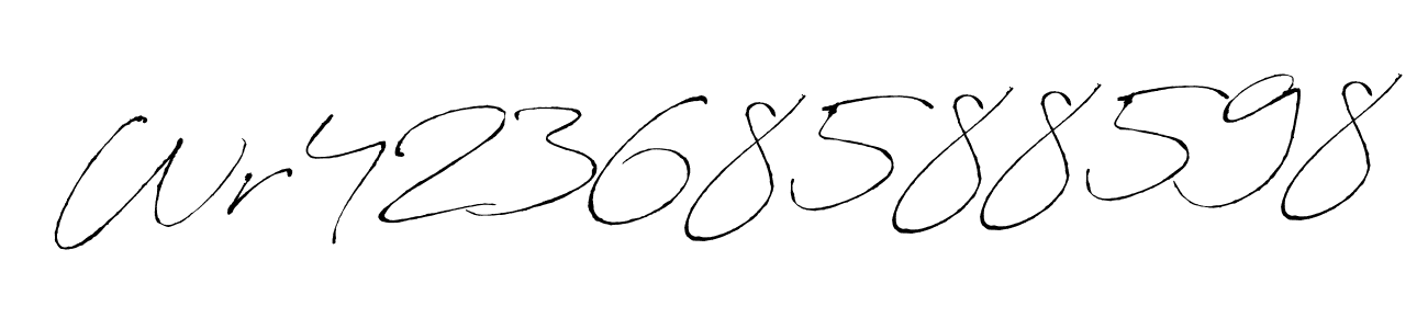 See photos of Wr42368588598 official signature by Spectra . Check more albums & portfolios. Read reviews & check more about Antro_Vectra font. Wr42368588598 signature style 6 images and pictures png