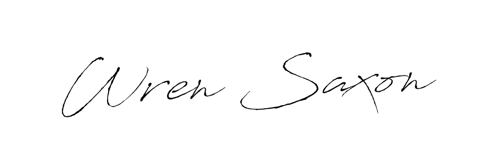 How to Draw Wren Saxon signature style? Antro_Vectra is a latest design signature styles for name Wren Saxon. Wren Saxon signature style 6 images and pictures png
