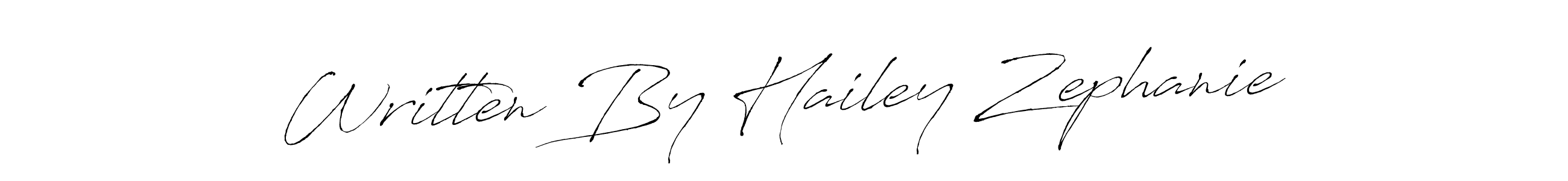 Check out images of Autograph of Written By Hailey Zephanie name. Actor Written By Hailey Zephanie Signature Style. Antro_Vectra is a professional sign style online. Written By Hailey Zephanie signature style 6 images and pictures png