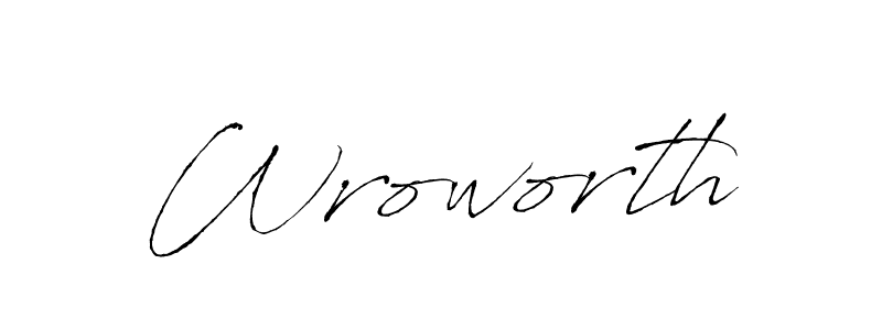 Best and Professional Signature Style for Wroworth. Antro_Vectra Best Signature Style Collection. Wroworth signature style 6 images and pictures png