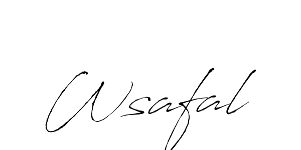 The best way (Antro_Vectra) to make a short signature is to pick only two or three words in your name. The name Wsafal include a total of six letters. For converting this name. Wsafal signature style 6 images and pictures png