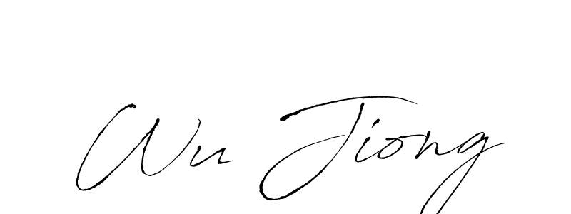 Also You can easily find your signature by using the search form. We will create Wu Jiong name handwritten signature images for you free of cost using Antro_Vectra sign style. Wu Jiong signature style 6 images and pictures png