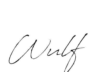 This is the best signature style for the Wulf name. Also you like these signature font (Antro_Vectra). Mix name signature. Wulf signature style 6 images and pictures png