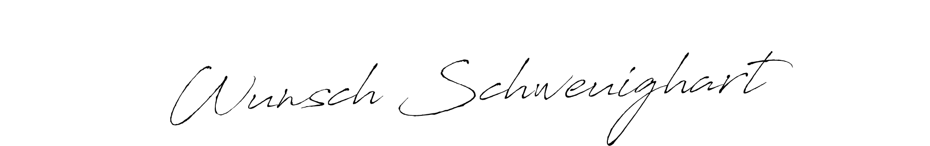 Best and Professional Signature Style for Wunsch Schweuighart. Antro_Vectra Best Signature Style Collection. Wunsch Schweuighart signature style 6 images and pictures png