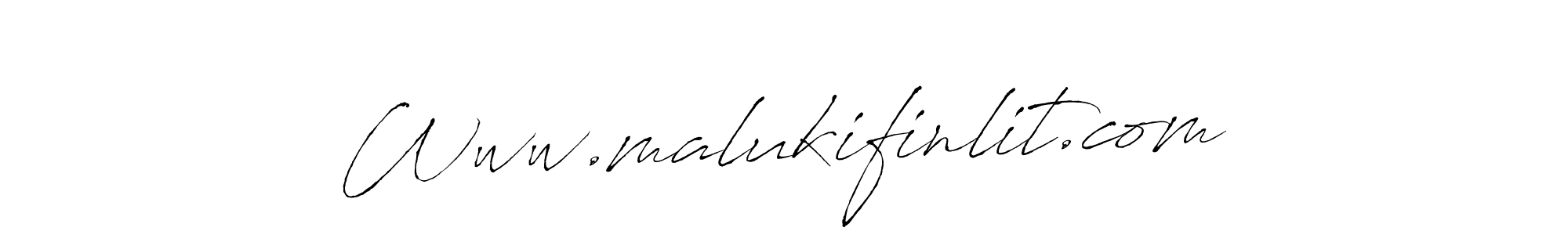 Make a beautiful signature design for name Www.malukifinlit.com. Use this online signature maker to create a handwritten signature for free. Www.malukifinlit.com signature style 6 images and pictures png