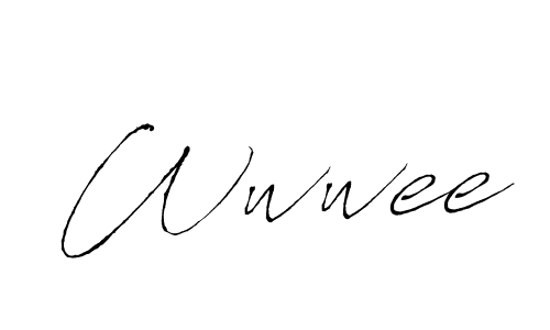 It looks lik you need a new signature style for name Wwwee. Design unique handwritten (Antro_Vectra) signature with our free signature maker in just a few clicks. Wwwee signature style 6 images and pictures png