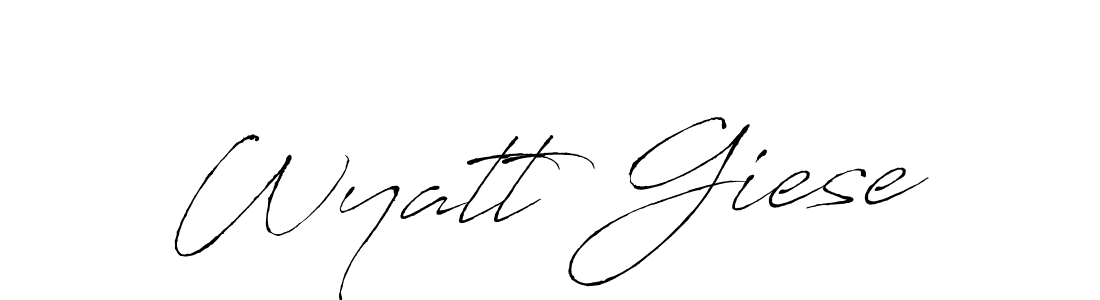 It looks lik you need a new signature style for name Wyatt Giese. Design unique handwritten (Antro_Vectra) signature with our free signature maker in just a few clicks. Wyatt Giese signature style 6 images and pictures png